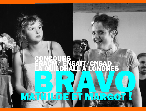 BRAVO À NOS ÉLÈVES REÇUES AUX CONCOURS !