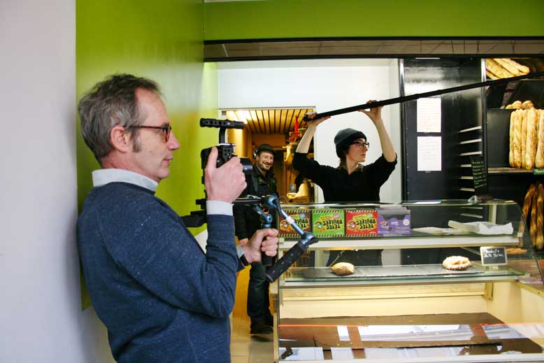 Tournage court-métrage Claude Mouriéras