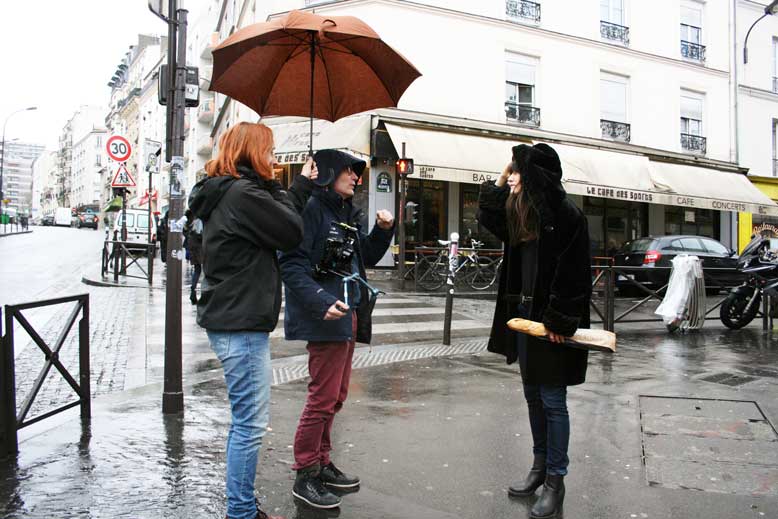 Tournage court-métrage Claude Mouriéras