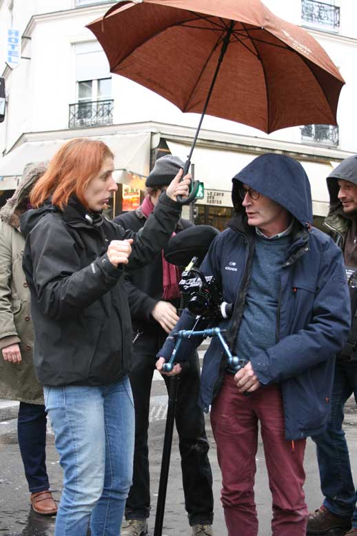 Tournage court-métrage Claude Mouriéras